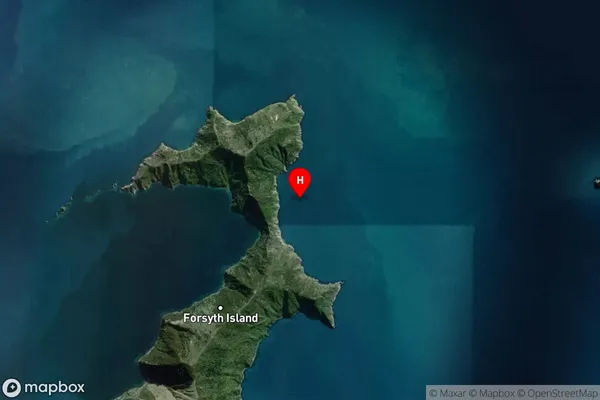 Lord Ashley Bay,Marlborough Satellite Map