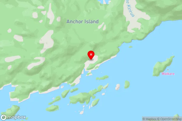 Luncheon Cove,Southland Area Map