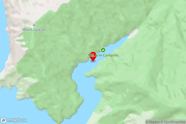 Mill Arm,Marlborough Area Map