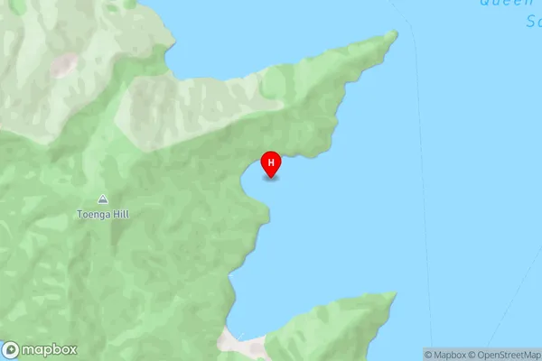 Mint Bay,Marlborough Area Map