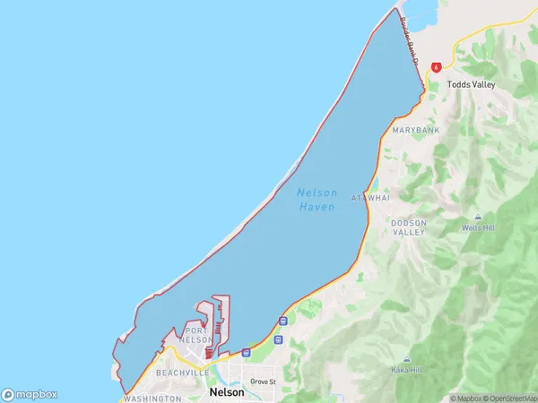 Nelson Haven, Nelson Polygon Area Map