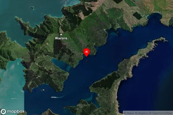 Ngamahau Bay,Marlborough Satellite Map