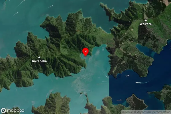 Ngaruru Bay,Marlborough Satellite Map