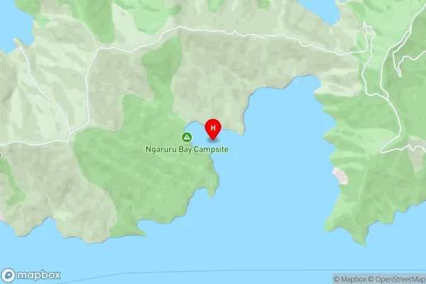Ngaruru Bay,Marlborough Area Map
