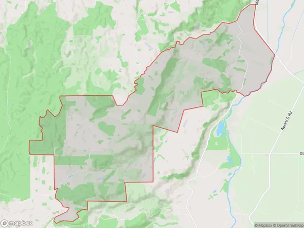 Manawahe, Bay of Plenty Polygon Area Map