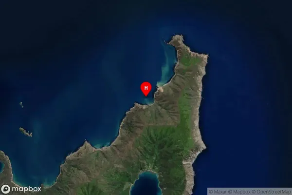 Oamaru Bay,Marlborough Satellite Map