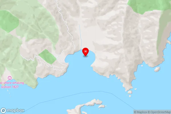 Okukari Bay,Marlborough Area Map