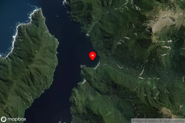 Open Cove,Southland Satellite Map