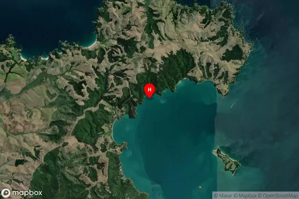 Opopo Bay,Auckland Satellite Map