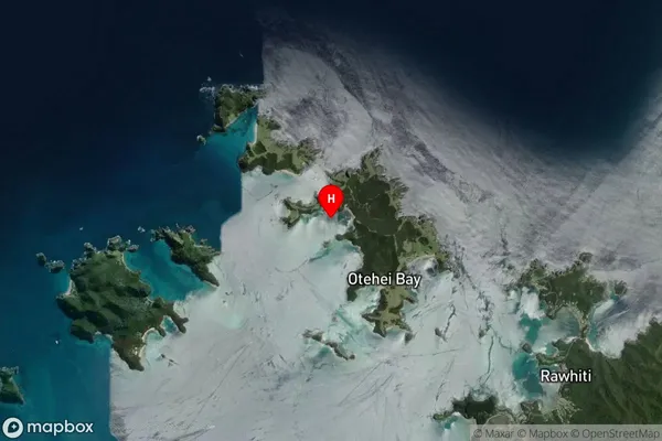Otiao Bay,Northland Satellite Map