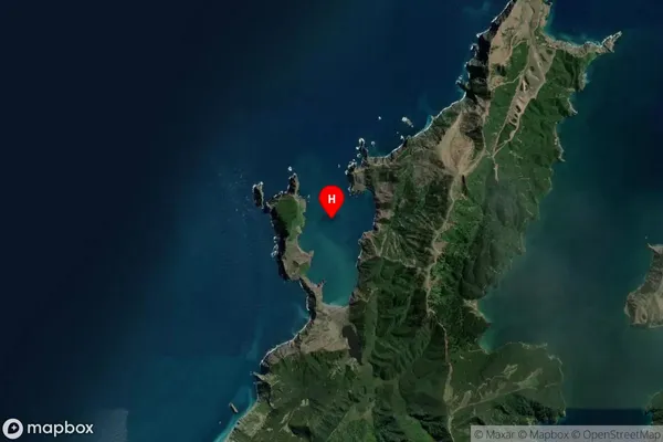 Otu Bay,Marlborough Satellite Map