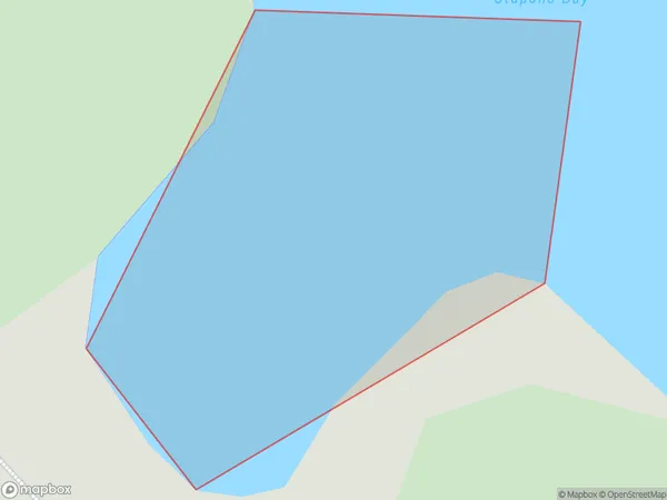 Otupoho Bay, Northland Polygon Area Map