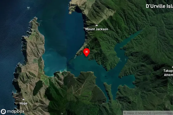 Paddy Bay,Marlborough Satellite Map