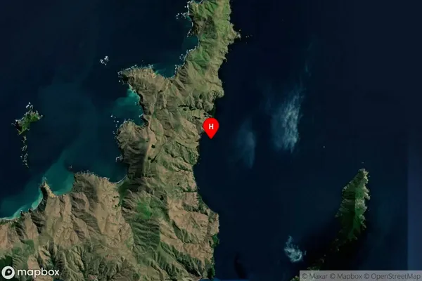 Pauakaiwawe / McLarens Bay,Marlborough Satellite Map