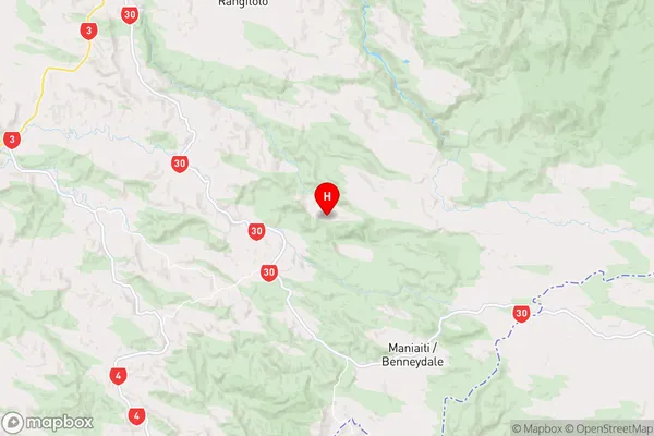 Mangaokewa,Waikato Region Map