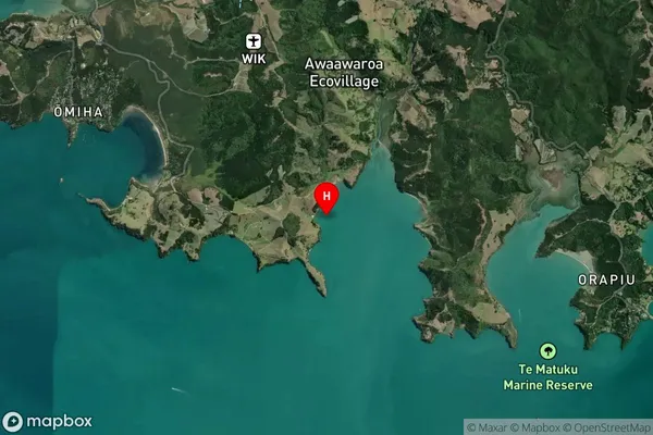 Pipitewai Bay,Auckland Satellite Map