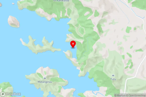 Pumanawa Bay,Northland Area Map