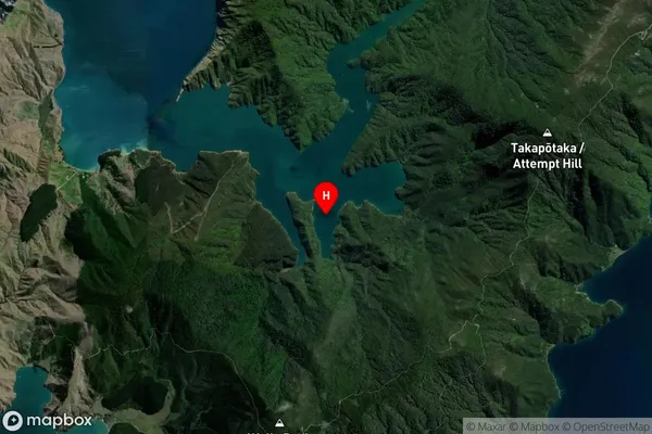 Punt Arm,Marlborough Satellite Map