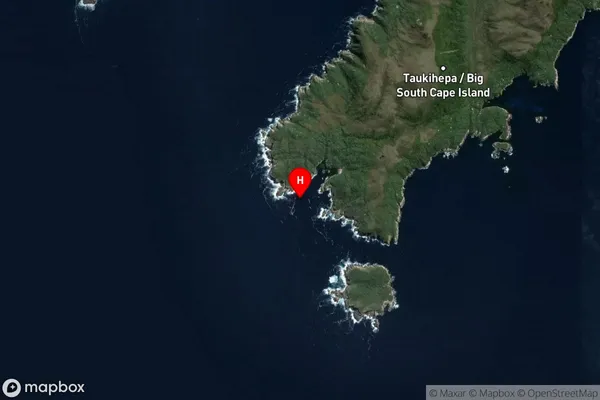 Puwai Bay,Southland Satellite Map