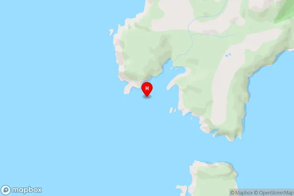 Puwai Bay,Southland Area Map