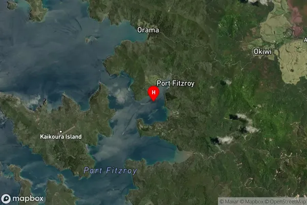 Rarohara Bay / Ungunu Bay,Auckland Satellite Map