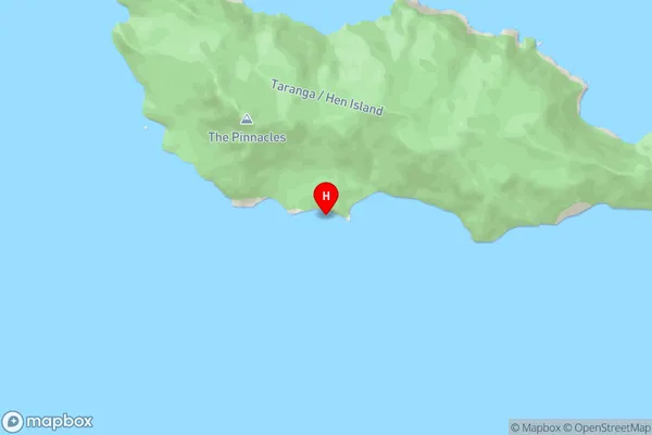 Reischek Bay,Northland Area Map