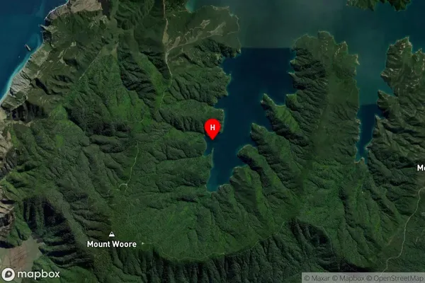 Rene Cove,Marlborough Satellite Map