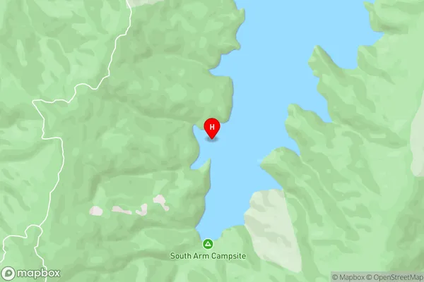 Rene Cove,Marlborough Area Map