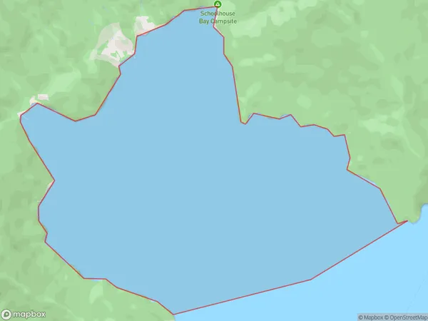 Resolution Bay, Marlborough Polygon Area Map