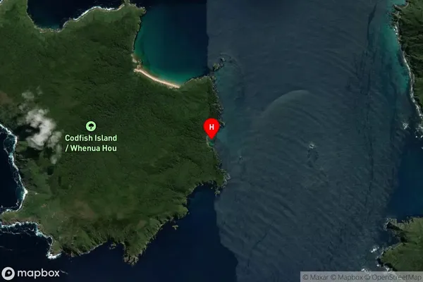 Roderiques Anchorage,Southland Satellite Map