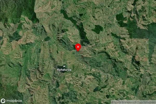 Mangaotaki,Waikato Satellite Map