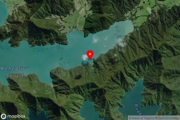 Sandy Bay,Marlborough Satellite Map