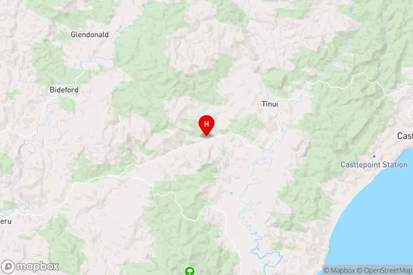 Mangapakeha,Wellington Region Map