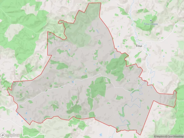 Mangapakeha, Wellington Polygon Area Map