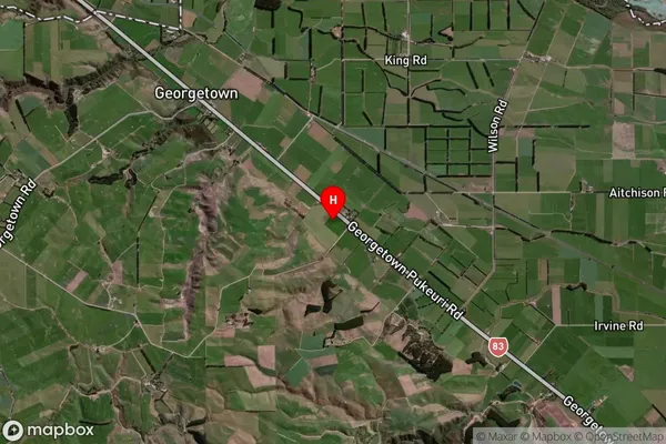 Awamoko,Otago Satellite Map