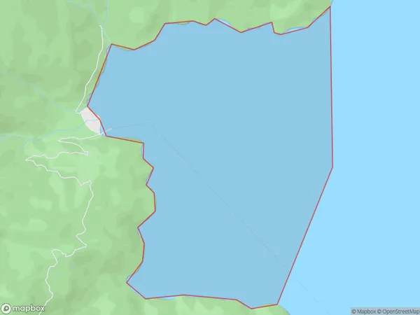 Meretoto / Ship Cove, Otago Polygon Area Map