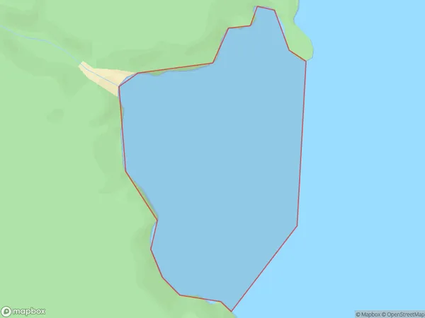 Sinbads Mistake, Southland Polygon Area Map