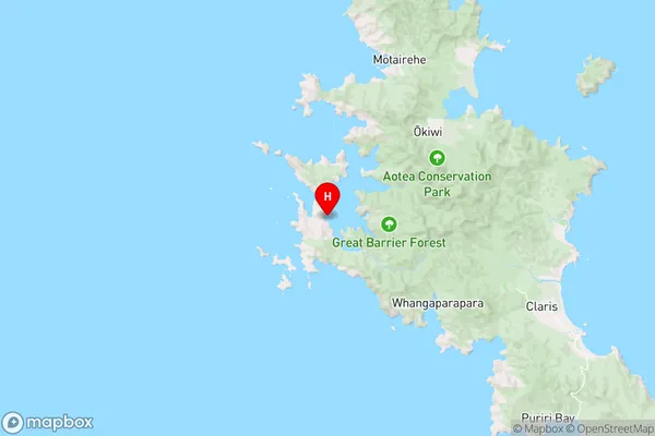 Smokehouse Bay,Auckland Region Map