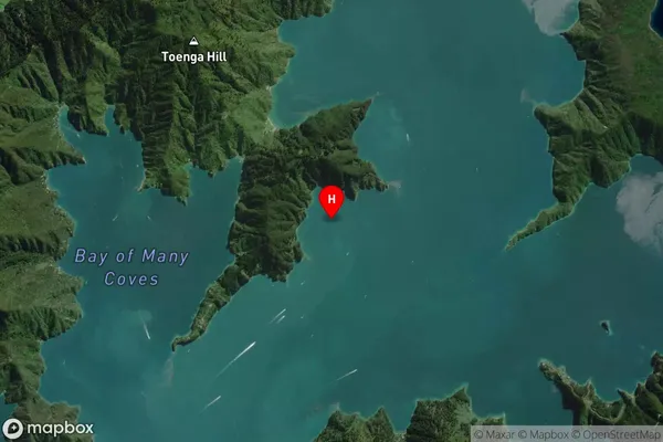 Spenser Bay,Marlborough Satellite Map