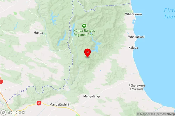 Mangatangi,Waikato Region Map