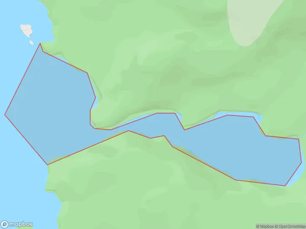 Sportsman Cove, Otago Polygon Area Map