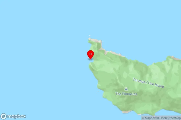 Stead Bay,Northland Area Map