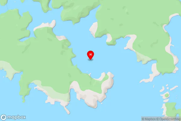 Surveyors Bay,Southland Area Map