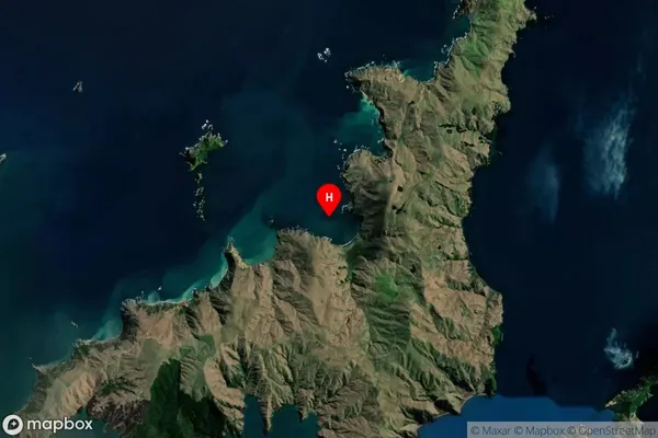 Swamp Bay,Marlborough Satellite Map