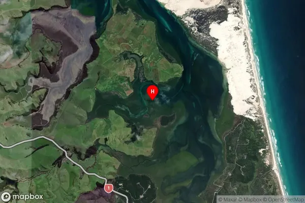 Taraere Bay,Northland Satellite Map