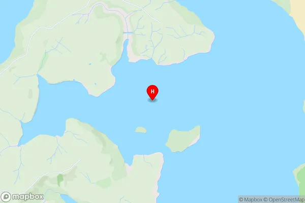 Taraere Bay,Northland Area Map