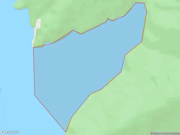 Tawa Bay, Marlborough Polygon Area Map