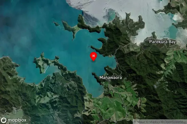 Te Huruhi Bay,Northland Satellite Map