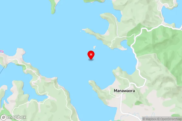 Te Huruhi Bay,Northland Area Map
