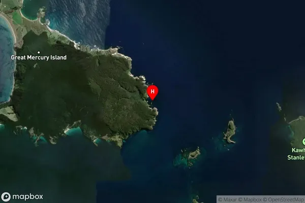 Te Whanga Bay,Waikato Satellite Map